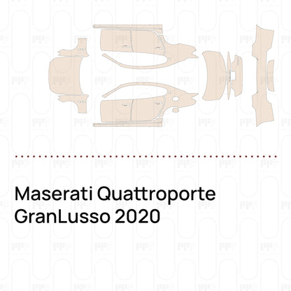 PPF prédécoupé Maserati Quattroporte GranLusso 2020