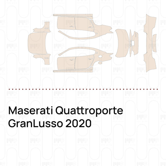 PPF prédécoupé Maserati Quattroporte GranLusso 2020