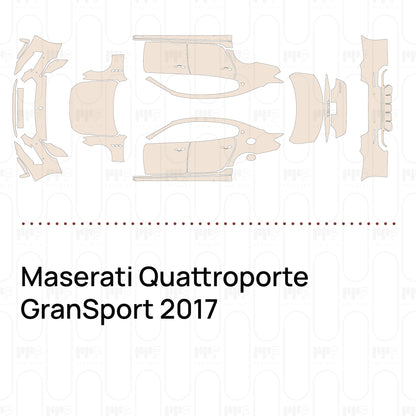 PPF prédécoupé Maserati Quattroporte GranSport 2017