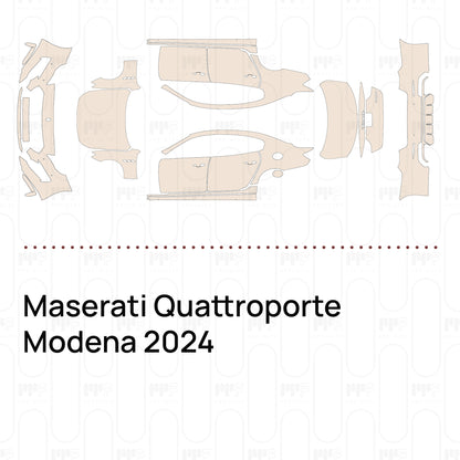 PPF prédécoupé Maserati Quattroporte Modena 2024