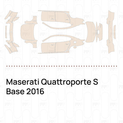 PPF prédécoupé Maserati Quattroporte S Base 2016