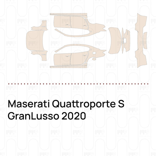 PPF prédécoupé Maserati Quattroporte S GranLusso 2020