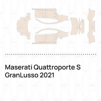 PPF prédécoupé Maserati Quattroporte S GranLusso 2021