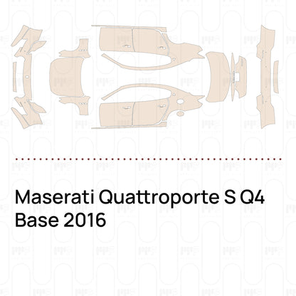 PPF prédécoupé Maserati Quattroporte S Q4 Base 2016