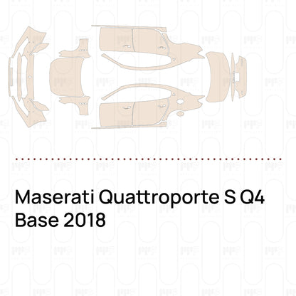 PPF prédécoupé Maserati Quattroporte S Q4 Base 2018