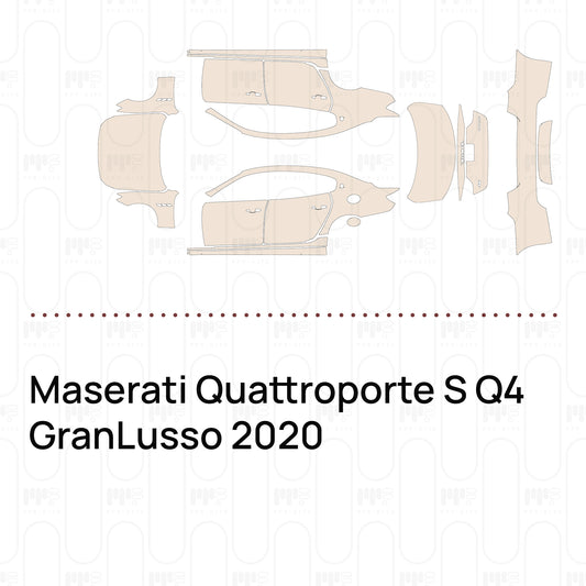 PPF prédécoupé Maserati Quattroporte S Q4 GranLusso 2020
