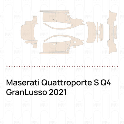 PPF prédécoupé Maserati Quattroporte S Q4 GranLusso 2021