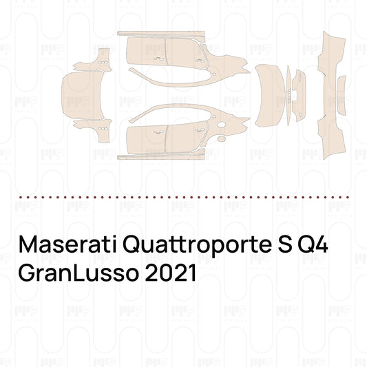 PPF prédécoupé Maserati Quattroporte S Q4 GranLusso 2021