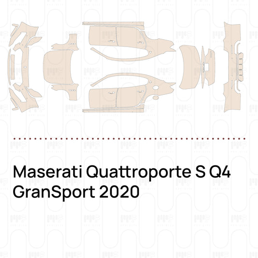 PPF prédécoupé Maserati Quattroporte S Q4 GranSport 2020