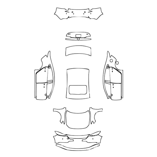 Pre-Cut PPF Mazda Atenza (Mazda 6) Sedan Saloon 2022 - PPF-Kits