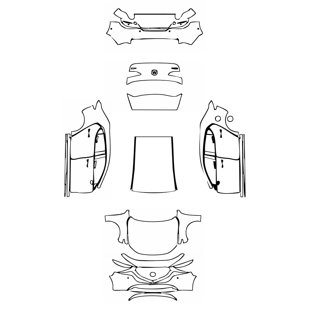 Pre-Cut PPF Mazda Axela (Mazda 3) Hatchback 2025 - PPF-Kits