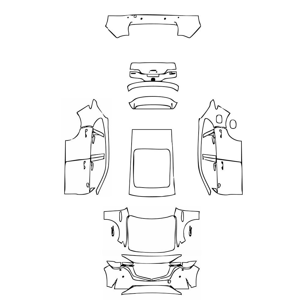 PPF prédécoupé Mazda CX-60 (EU) Exclusive-Line 2025