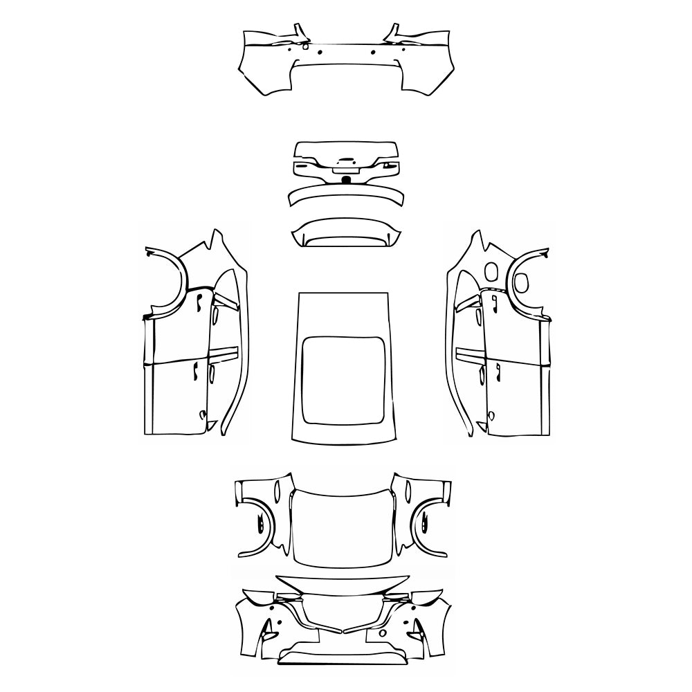 PPF prédécoupé Mazda CX-60 (EU) Homura 2025