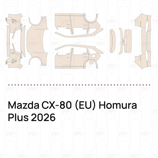 PPF prédécoupé Mazda CX-80 (EU) Homura Plus 2026