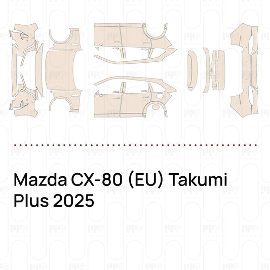 PPF prédécoupé Mazda CX-80 (EU) Takumi Plus 2025