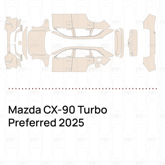 PPF prédécoupé Mazda CX-90 Turbo Preferred 2025