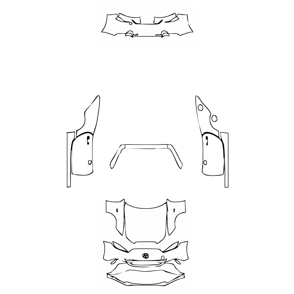 Pre-Cut PPF Mazda MX-5 Miata Club 2019 - PPF-Kits