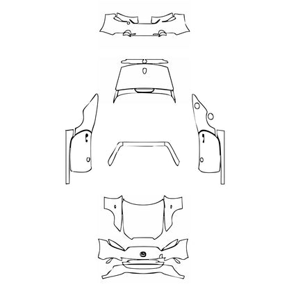 Pre-Cut PPF Mazda MX-5 Miata Grand Touring 2016 - PPF-Kits