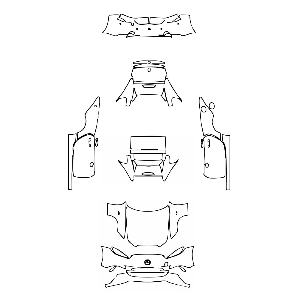 Pre-Cut PPF Mazda MX-5 Miata RF Grand Touring 2025 - PPF-Kits