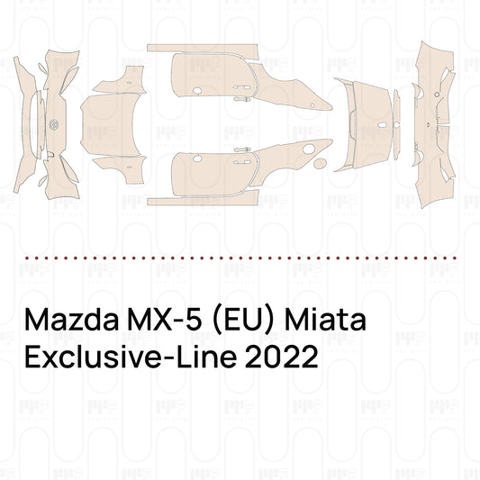 PPF prédécoupé Mazda MX-5 (EU) Miata Exclusive-Line 2022