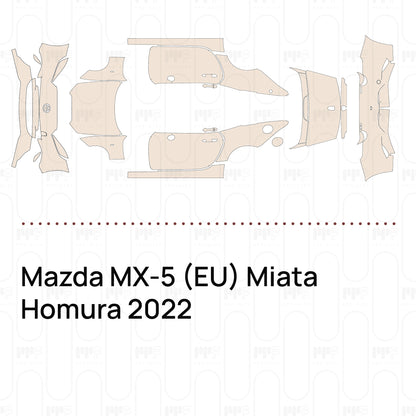 PPF prédécoupé Mazda MX-5 (EU) Miata Homura 2022