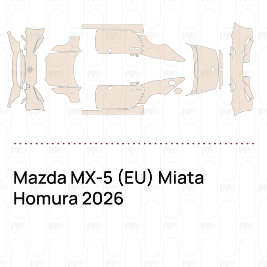 PPF prédécoupé Mazda MX-5 (EU) Miata Homura 2026