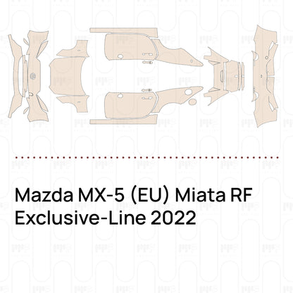 PPF prédécoupé Mazda MX-5 (EU) Miata RF Exclusive-Line 2022