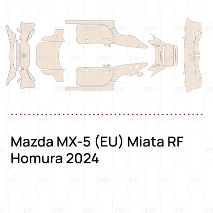 PPF prédécoupé Mazda MX-5 (EU) Miata RF Homura 2024
