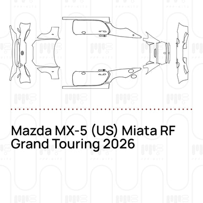 PPF prédécoupé Mazda MX-5 (US) Miata RF Grand Touring 2026