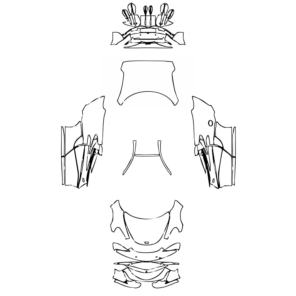 Pre-Cut PPF McLaren 570 570GT 2020 - PPF-Kits