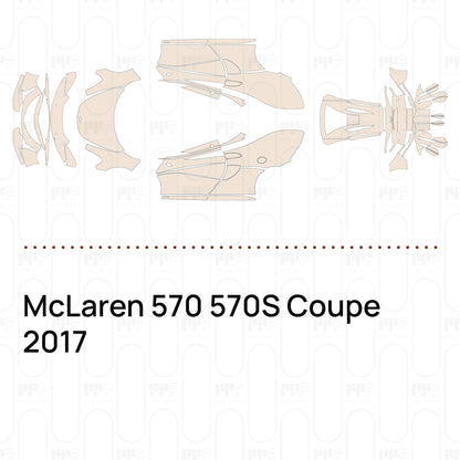 PPF prédécoupé McLaren 570 570S Coupe 2017