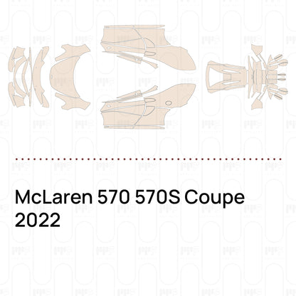 PPF prédécoupé McLaren 570 570S Coupe 2022