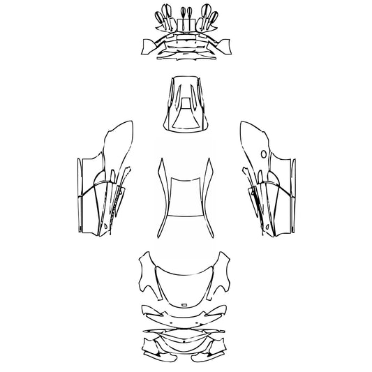 Pre-Cut PPF McLaren 570 570S Coupe 2023 - PPF-Kits