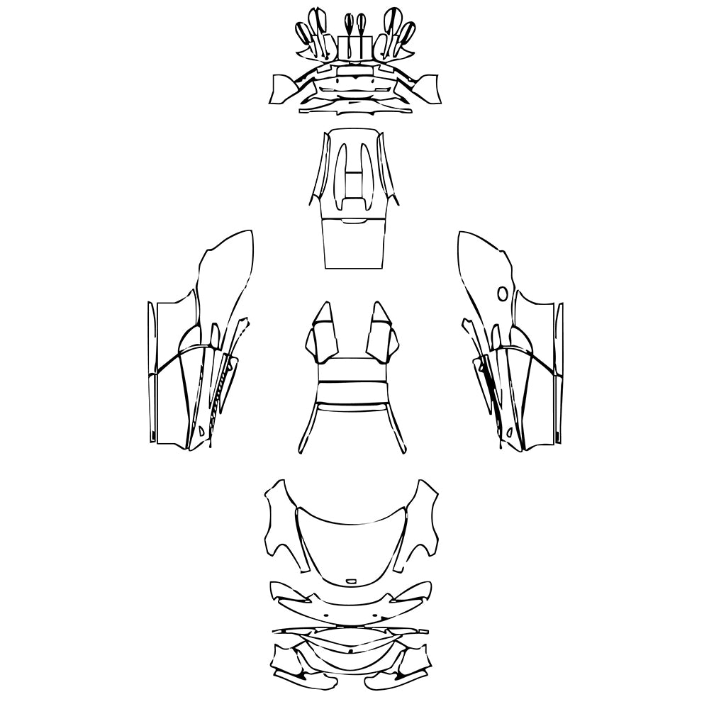 Pre-Cut PPF McLaren 570 570S Spider 2021 - PPF-Kits