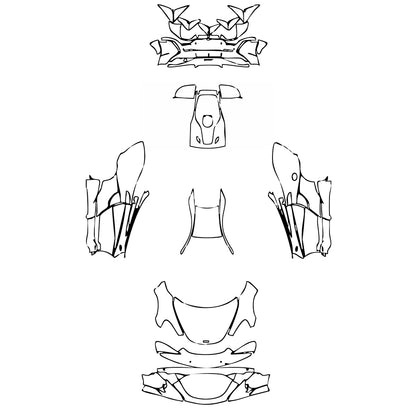 Pre-Cut PPF McLaren 600LT Coupe 2020 - PPF-Kits