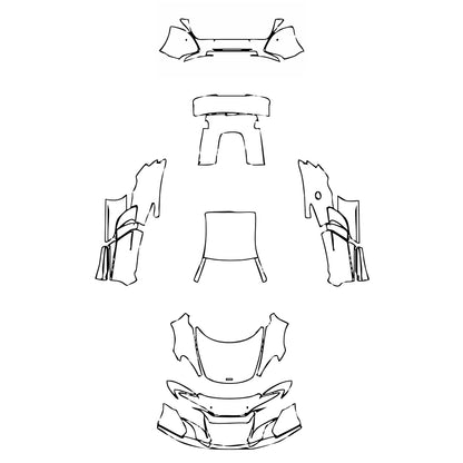 Pre-Cut PPF McLaren 650 650S Coupe 2015 - PPF-Kits