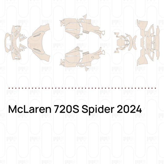 PPF prédécoupé McLaren 720S Spider 2024