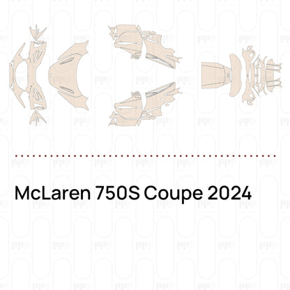 PPF prédécoupé McLaren 750S Coupe 2024