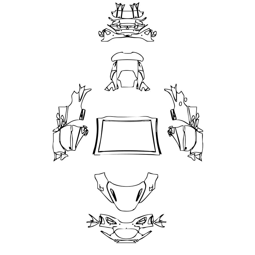 Pre-Cut PPF McLaren 750S Spider 2024 - PPF-Kits