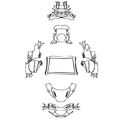 Pre-Cut PPF McLaren 750S Spider 2024 - PPF-Kits