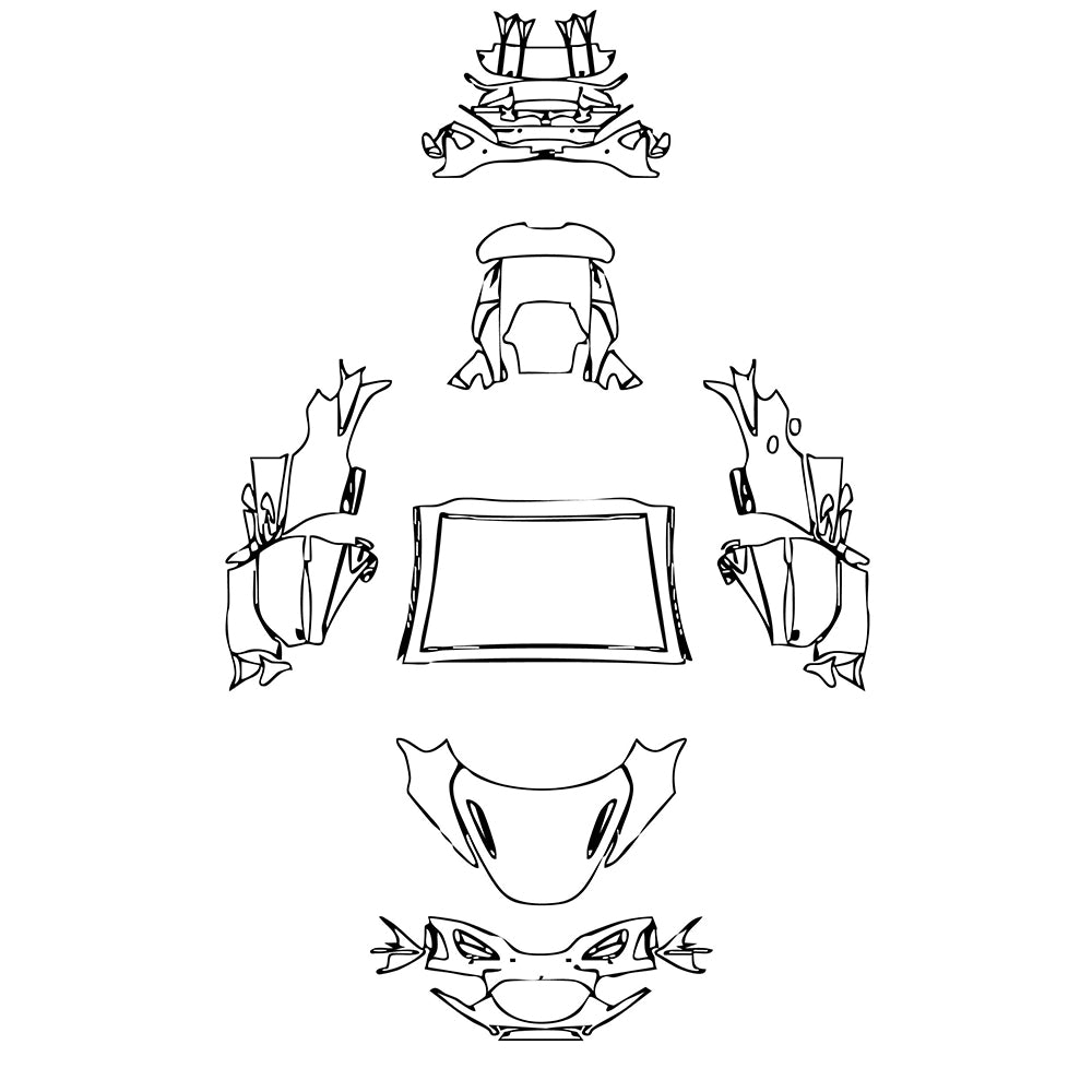 Pre-Cut PPF McLaren 750S Spider 2025 - PPF-Kits