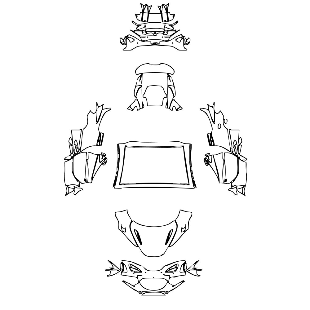 PPF prédécoupé McLaren 750S Spider 2025