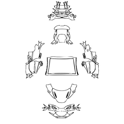 PPF prédécoupé McLaren 750S Spider 2025