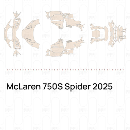 PPF prédécoupé McLaren 750S Spider 2025
