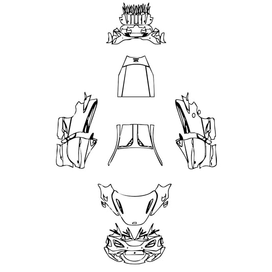 Pre-Cut PPF McLaren 765LT Coupe 2021 - PPF-Kits