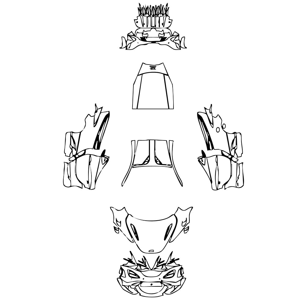 Pre-Cut PPF McLaren 765LT Coupe 2023 - PPF-Kits