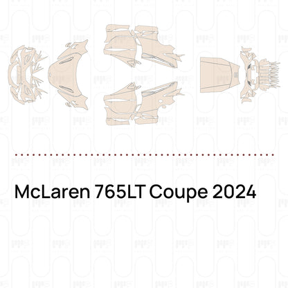 PPF prédécoupé McLaren 765LT Coupe 2024