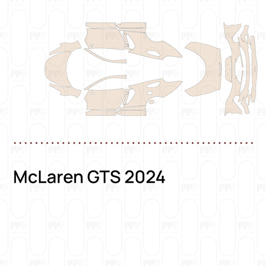 PPF prédécoupé McLaren GTS 2024