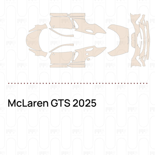 PPF prédécoupé McLaren GTS 2025