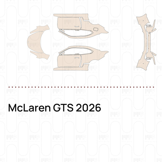 PPF prédécoupé McLaren GTS 2026